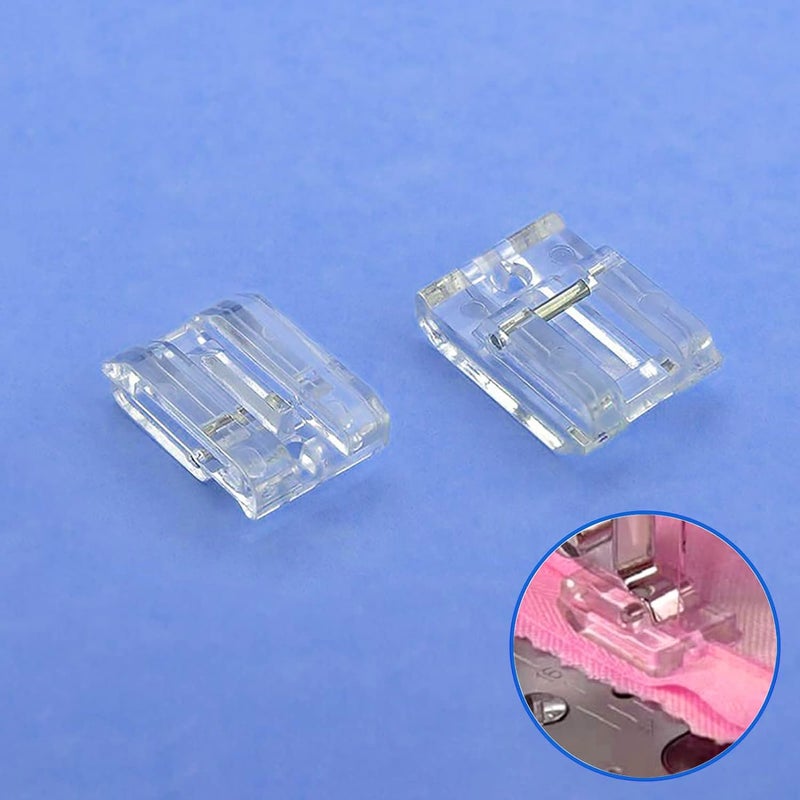 TISEKER 3 Pieces Concealed Invisible Zipper Presser Foot for Sewing Zippers for All Low Shank Snap-On Singer  Brother  Babylock  Euro-Pro  Janome  White  Juki  Simplicity  Elna Sewing Machines - Image 3